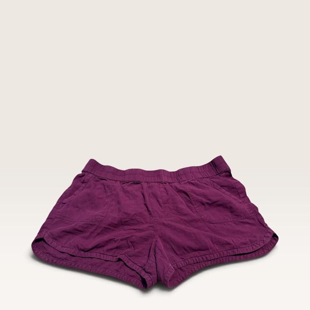 Maurices Womens Purple Shorts Size XL Soft Cotton Rayon